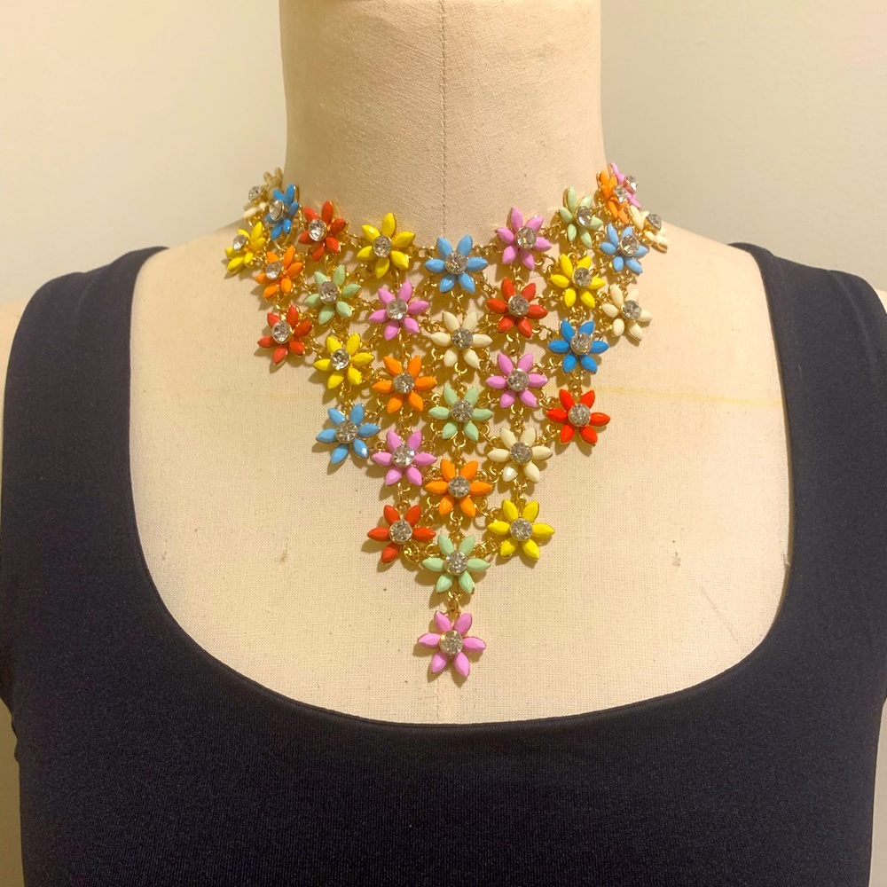 Colorful Statement Necklace